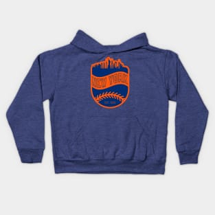 New York Baseball 01 Kids Hoodie